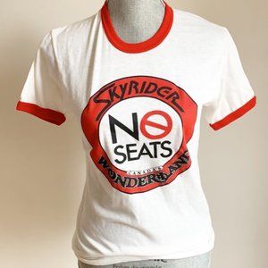 Vintage 1980s single stitch Canada’s Wonderland Skyrider Tee